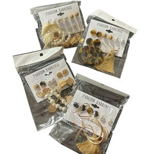 Earrings 24‎ pairs brand NEW mixed lot